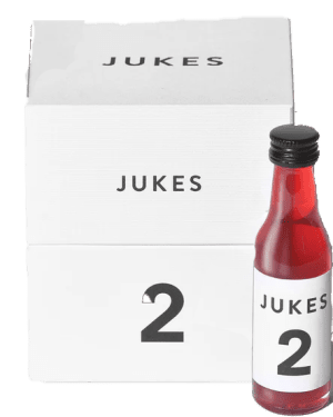 Jukes Cordialities Jukes 2 - The Bright Red Tradebox 12x30ml 36cl