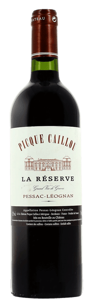 Château Picque-Caillou La Réserve de Picque Caillou Rot 2019 75cl