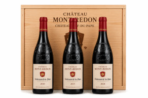Château Mont Redon Coffret Vertical Châteauneuf-du-Pape - 2010-2015-2020 - 3 x75cl Rouges 225cl