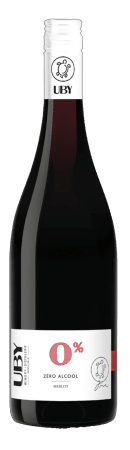  UBY UBY - Merlot Zéro Alcool Rouges 75cl