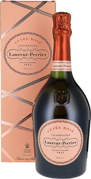  Laurent Perrier Brut Rosé avec étuis Rosés 75cl