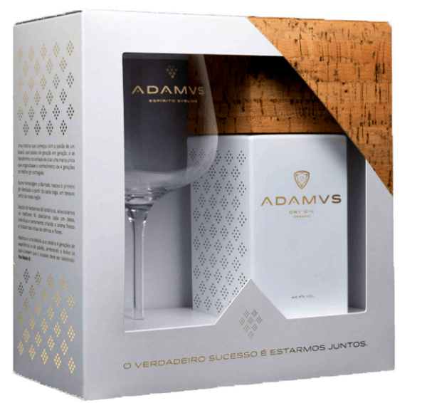  Adamus Coffret Adamus -Dry Gin Organic + 1 verre 70cl
