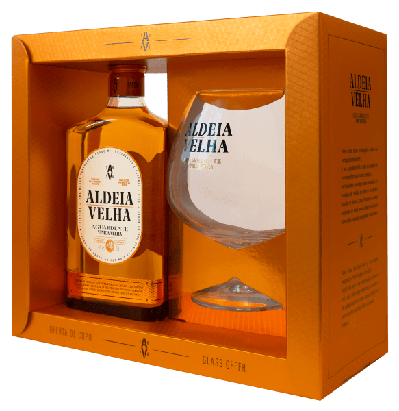 Casa Redondo - Eau-de-vie Coffret Aldeia Velha Vinica + verre 70cl