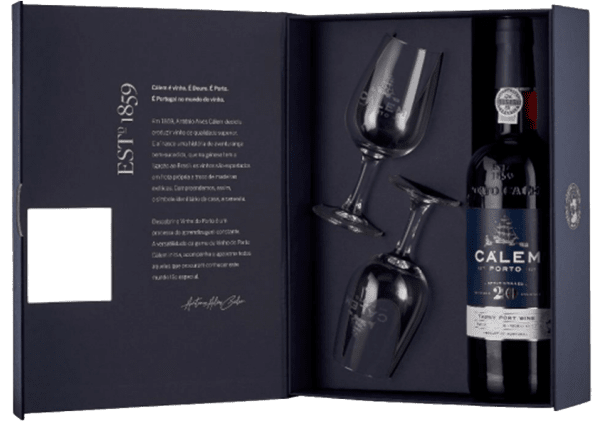  Porto Càlem Coffret Calém 20 ans tawny a/verres Tawny 75cl