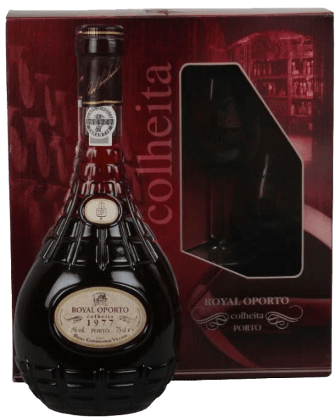  Real Companhia Velha Coffret avec verre Colheita Colheita 2016 75cl